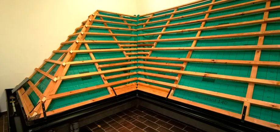 Instalace úžlabních kontralatí: BRAMAC