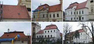 Rekonstrukce památek - klášter v Rajhradě