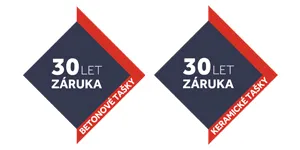 záruka betonové a keramické tašky BRAMAC 30 LOGO