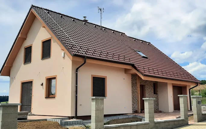 barvy střešní krytiny - pastelová