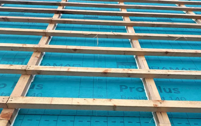 laťování střechy