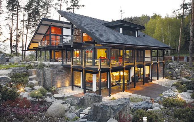 Místní regulativy - pultová střecha