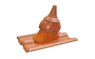 Betonové tvarovky - prostupy střechou