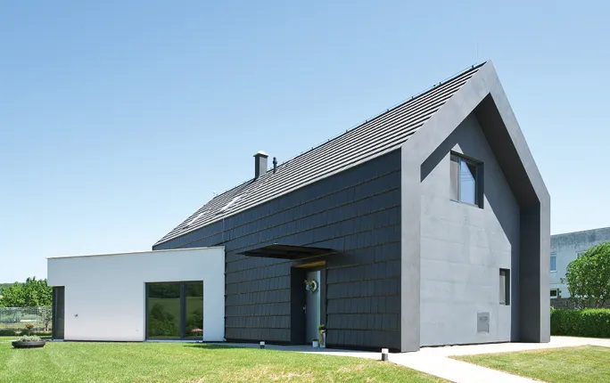 Fasáda ze střešních tašek !?!